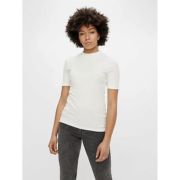 Pieces Birdie Kurzärmeliges T-shirt XL Bright White günstig online kaufen