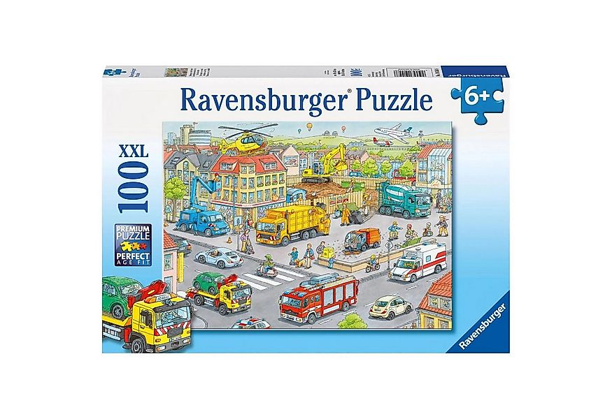 Ravensburger Puzzle Fahrzeuge in der Stadt Puzzleteile: 100, 199 Puzzleteil günstig online kaufen