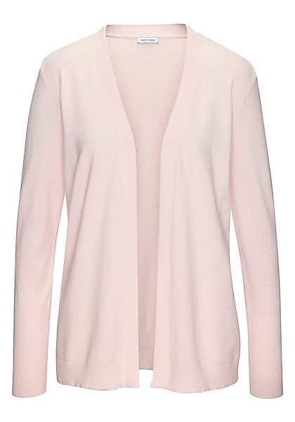 LASCANA Cardigan aus Feinstrick-Qualität, leichte Strickjacke, günstig online kaufen