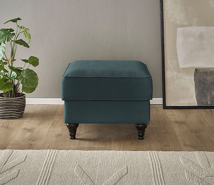 Home affaire Hocker "WESTMINSTER", mit Federkern-Polsterung günstig online kaufen
