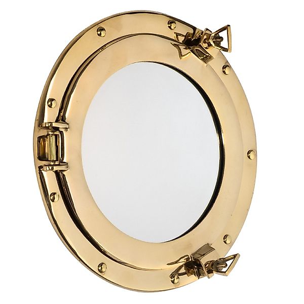 Moritz Wandspiegel Maritimer Spiegel Bullauge Messing günstig online kaufen