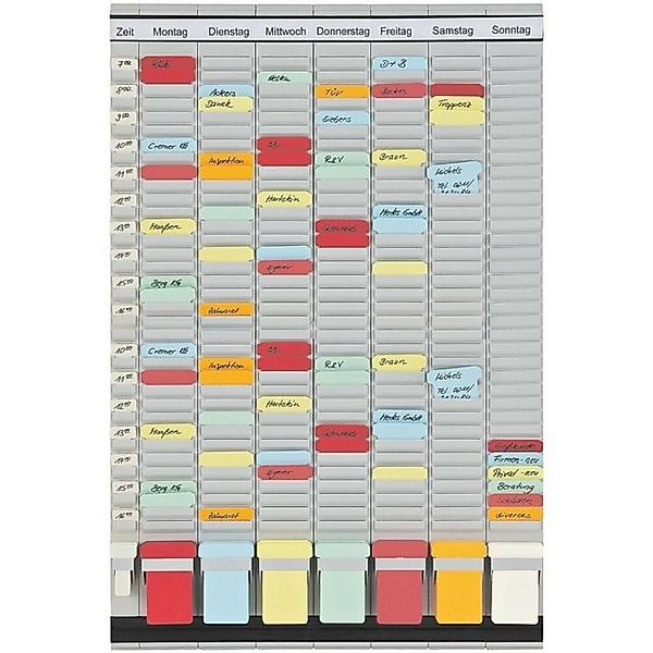 Generic Hängevitrine FRANKEN Stecktafel 47,3x78,3cm - 7 Spalten (1-St) günstig online kaufen