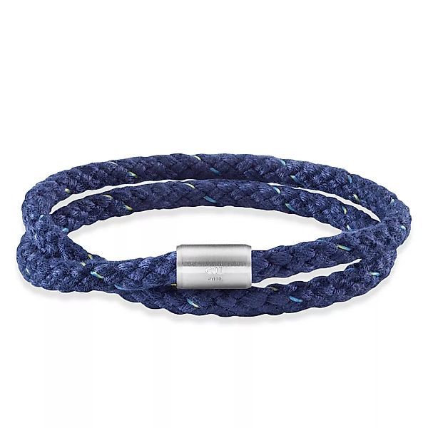 CAÏ Armband "Edelstahl Textil blau 20cm Magnetverschluß" günstig online kaufen