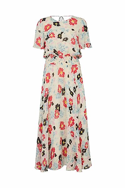 Lily and Lionel Midikleid "Galaxy Cowl Neck Poppy Print Midi Dress. Damen" günstig online kaufen