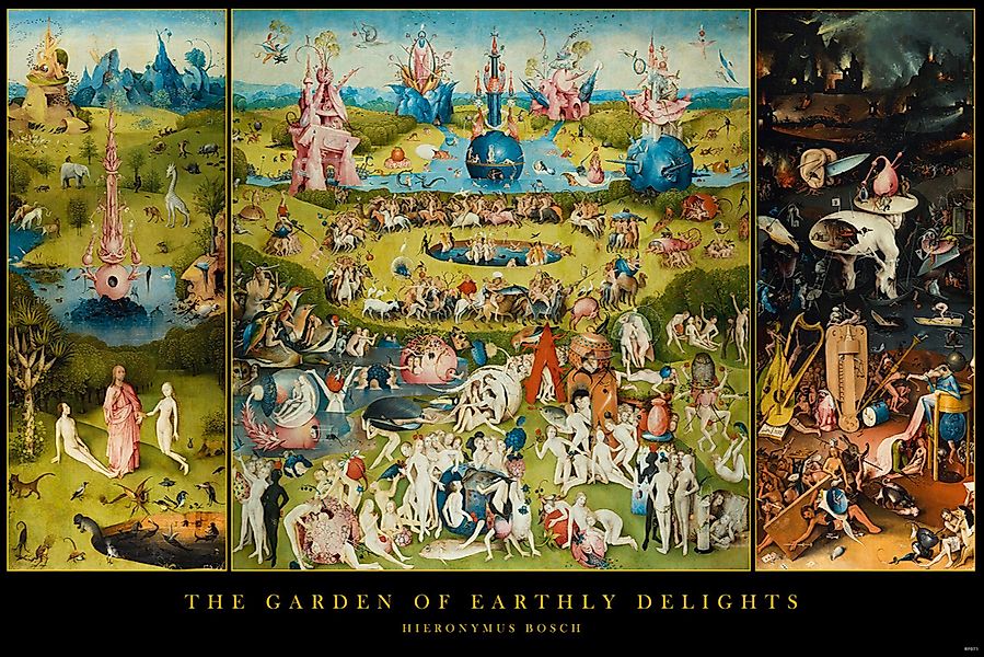 Close Up Poster Hieronymus Bosch Poster günstig online kaufen