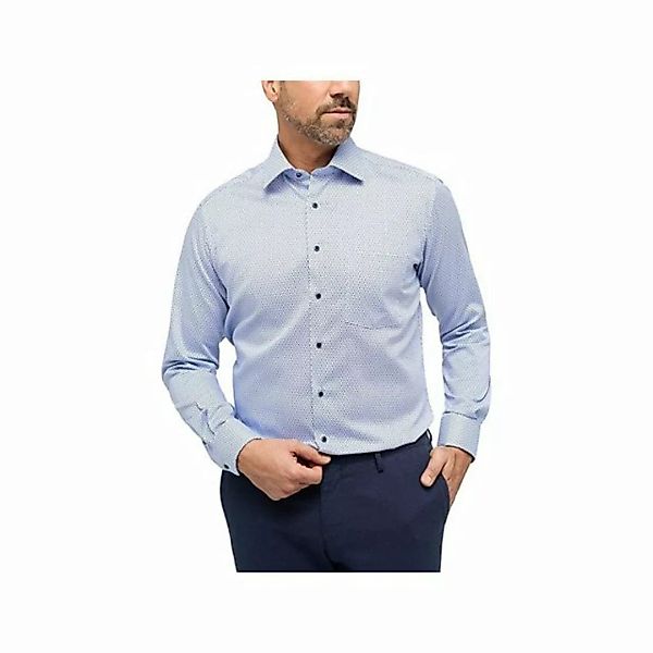 Eterna Blusenshirt Hemd 4125 X19P, blau günstig online kaufen