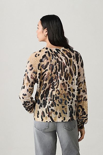 Next Rundhalspullover Feinstrickpullover, Rundhalsausschnitt und Print günstig online kaufen