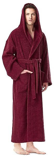 Arus Herrenbademantel Astrom aus Baumwoll-Frottee, Reisebademantel, Saunama günstig online kaufen