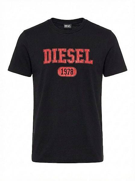 Diesel Rundhalsshirt Slim Fit Organic Logo Shirt - T-DIEGOR-K46 9XX günstig online kaufen