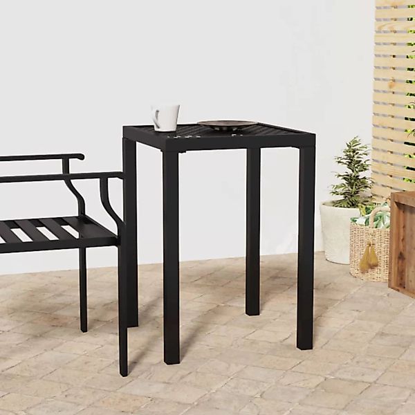 vidaXL Gartentisch Gartentisch Anthrazit 50x50x72 cm günstig online kaufen