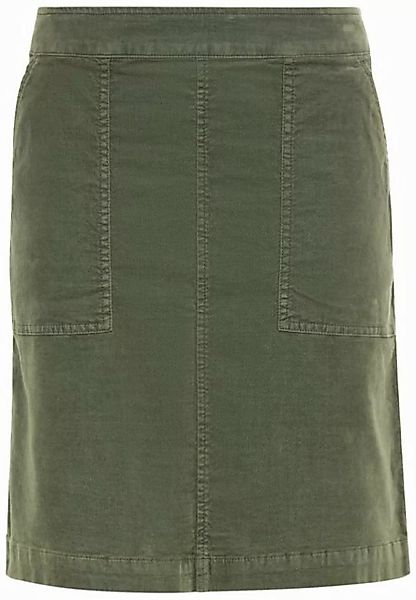 camel active Midirock Slim Fit Rock aus Samt günstig online kaufen