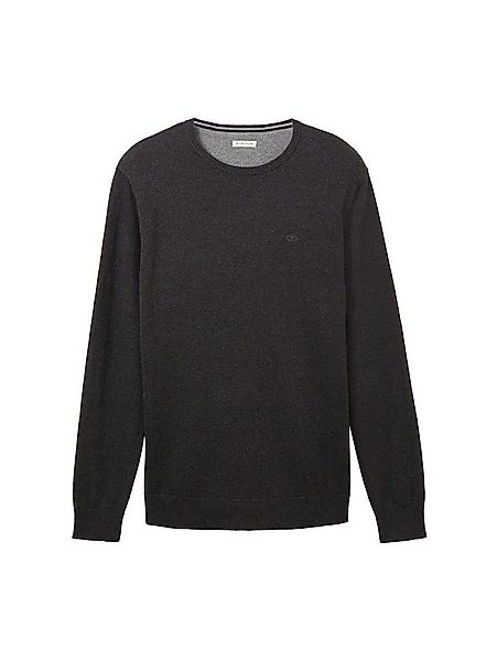 TOM TAILOR Sweatshirt Basic Crew Neck günstig online kaufen
