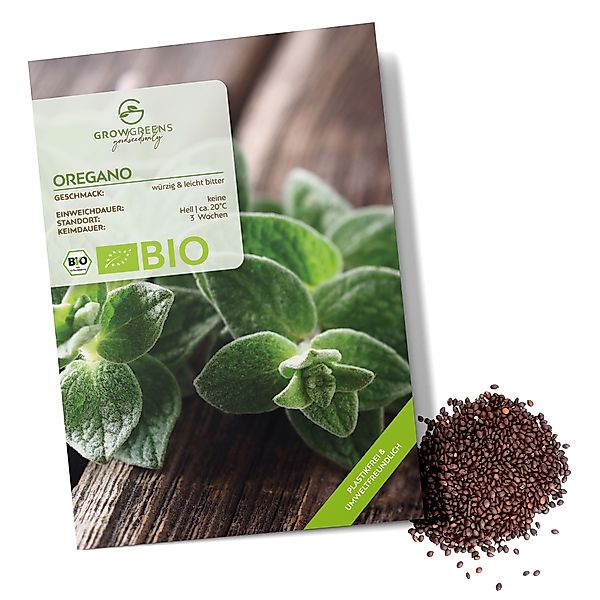 Growgreens Kräutersamen BIO Oregano Samen - günstig online kaufen