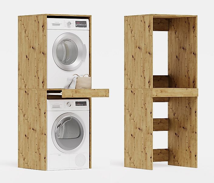 Platan Room Waschmaschinenumbauschrank Waschmaschinenschrank für Waschmasch günstig online kaufen