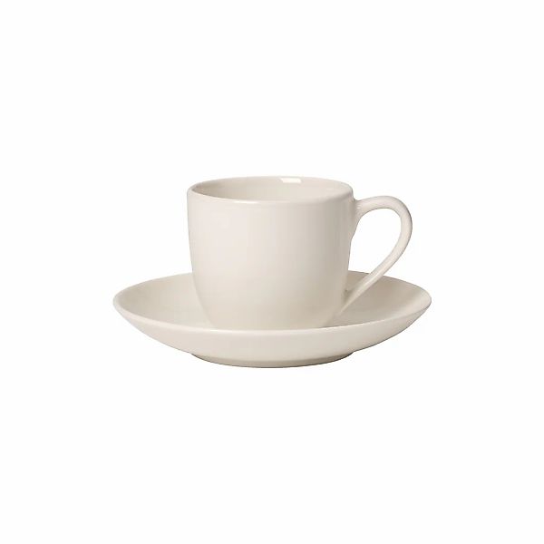 Villeroy & Boch Tasse "Espressotasse mit Untertasse For Me 70 ml weiß" günstig online kaufen