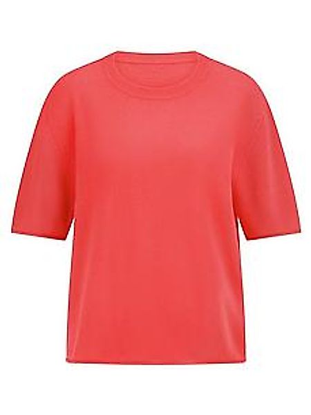 Rundhals-Pullover Peter Hahn rot günstig online kaufen