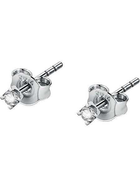 CHRIST Paar Ohrstecker CHRIST Unisex-Ohrstecker 375er Weißgold 2 Diamant günstig online kaufen