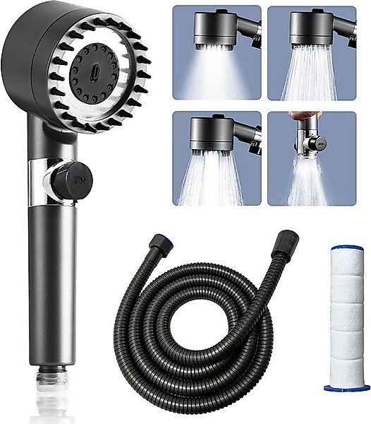 FELIXLEO Handbrause Duschkopf Sparduschkopf Wassersparend Hochdruck Handbra günstig online kaufen