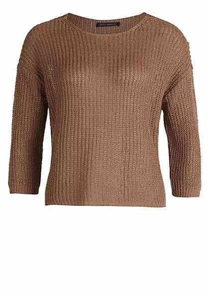 Betty Barclay Sweatshirt Strickpullover Kurz 3/4 Arm, Golden Camel günstig online kaufen