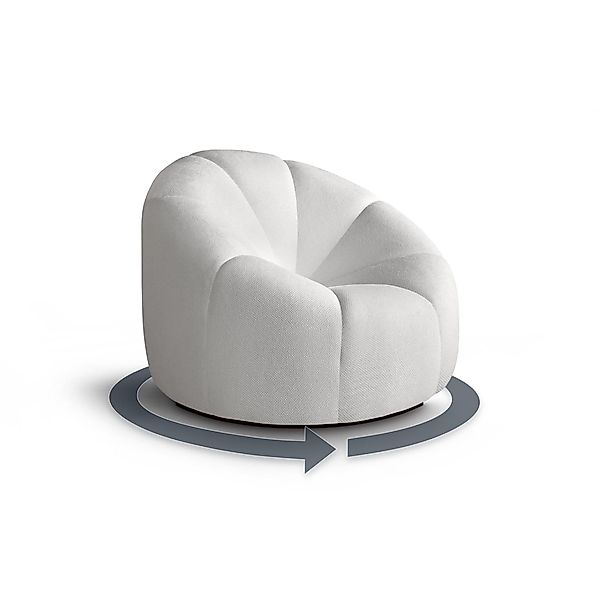Beautysofa Sessel Moderner stilvoller eleganter Drehstuhl günstig online kaufen