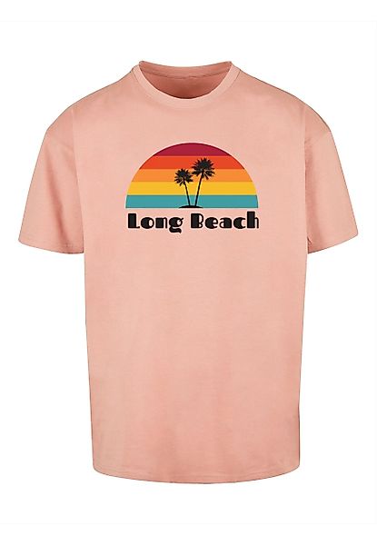 Merchcode T-Shirt Merchcode Herren Long Beach günstig online kaufen