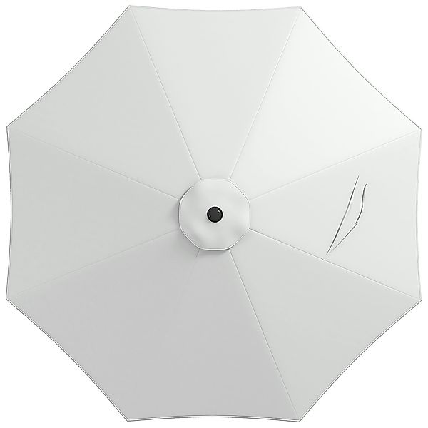 Outsunny Ersatzbezug für Sonnenschirm 3x3 m mit Oberen Luftauslass, Sonnens günstig online kaufen