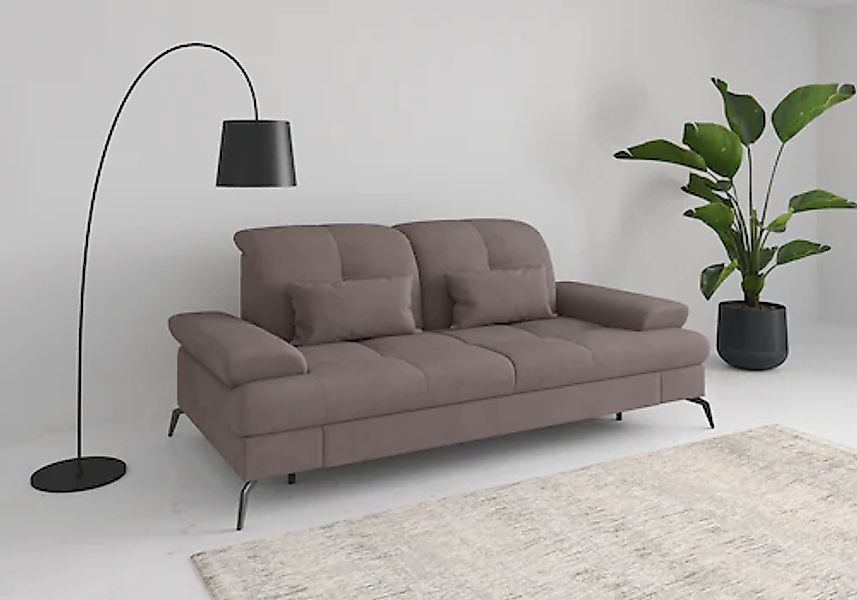 sit&more 3-Sitzer »Amica«, inkl Sitztiefenverstellung und Armteilverstellun günstig online kaufen