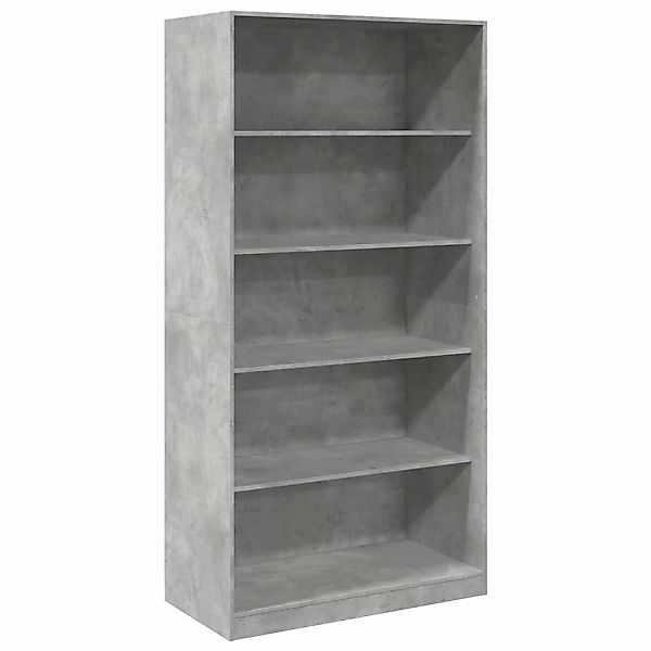 vidaXL Schrankmodule Kleiderschrank Betongrau 100x50x200 cm Holzwerkstoff günstig online kaufen