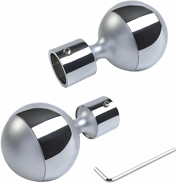 Liedeco Gardinenstangen-Endstück "Power" für Gardinenstangen Ø 20 mm günstig online kaufen