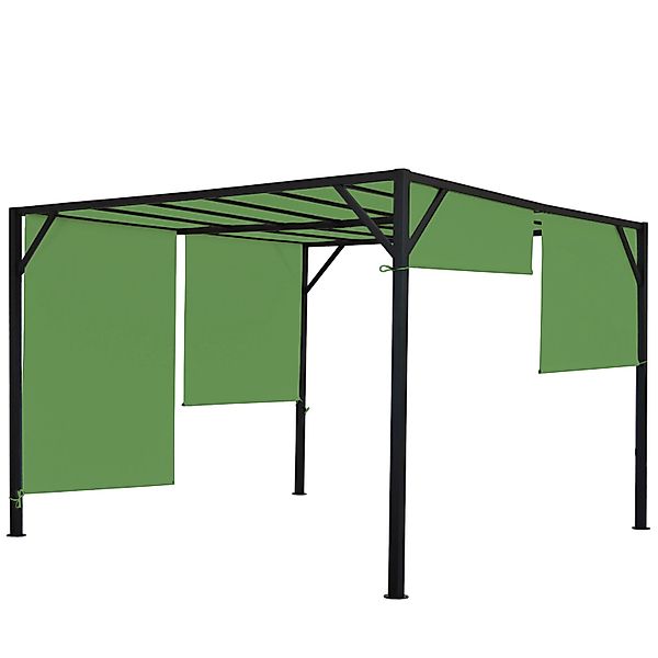 MCW Pergola Beja 3x4m Grün günstig online kaufen