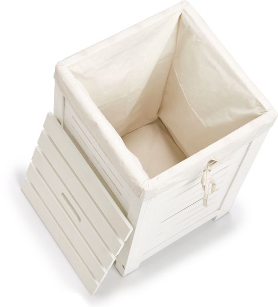 my home Wäschetruhe, aus Holz, mit günstig online kaufen