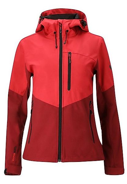 WHISTLER Trekkingjacke Rosea Softshell Jacke Roccocco red günstig online kaufen