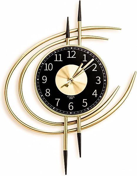 POPOLIC Wanduhr Leichte Luxus-Wanduhr, 54*41*4 Stumm günstig online kaufen