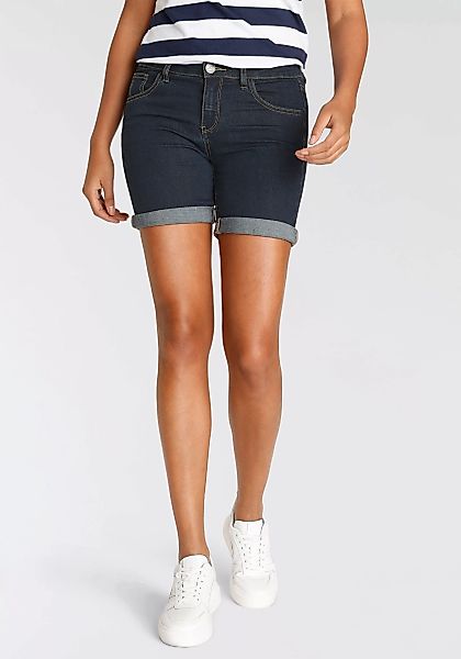 Arizona Jeansshorts "Ultra-Stretch", extra eng geschnitten, krempelbare Bei günstig online kaufen