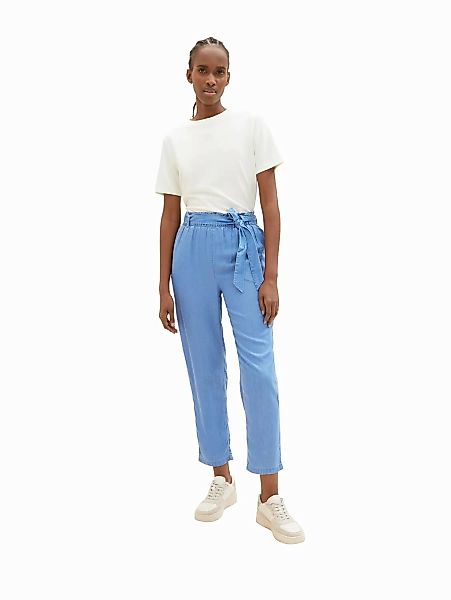 Tom Tailor Denim Damen Hose RELAXED TAPERED - Relaxed Fit günstig online kaufen