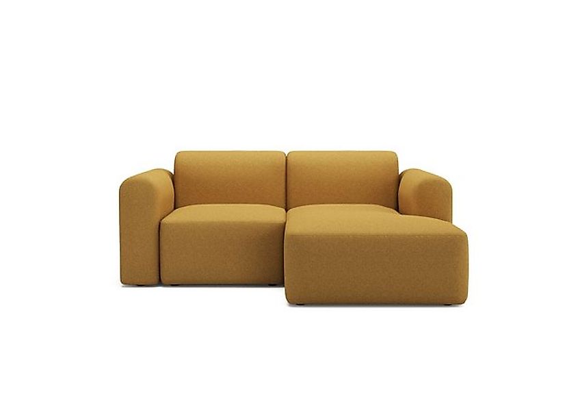 Tenksom Ecksofa Rund, kompakte Relax-Ecke, für kleine Räume, hoher Sitzkomf günstig online kaufen