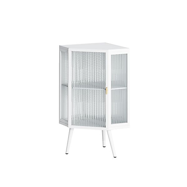 Eckschrank Bad, verstellbarem Regal, doppelschichtiger Stauraum, für kleine günstig online kaufen