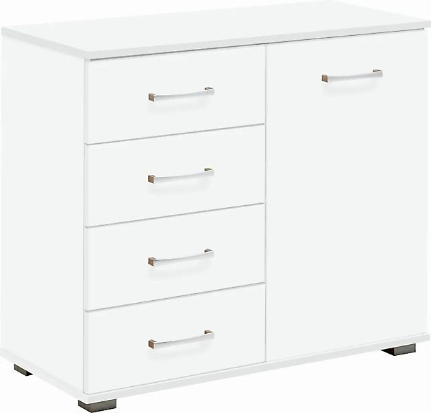 priess Kombikommode "Barcelona mit 4 Schubkästen und Tür in 6 Farben" günstig online kaufen