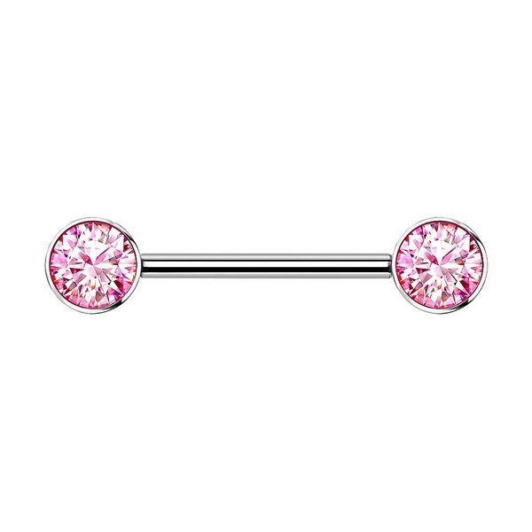Taffstyle Intimpiercing Intim Titan Brustwarzenpiercing Kristall günstig online kaufen