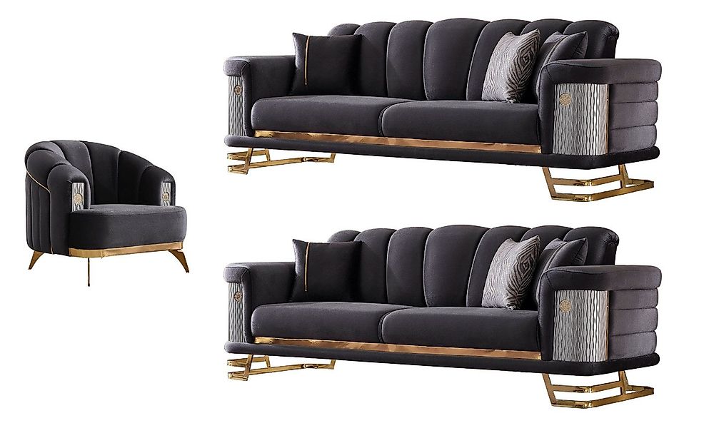 Villa Möbel Polstergarnitur Zeon, (Set, Set günstig online kaufen