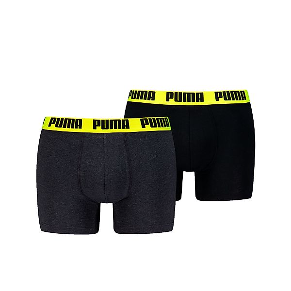 PUMA Boxershorts "PUMA MEN EVERYDAY BASIC BOXERS 2P", (2er Pack), mit Logob günstig online kaufen