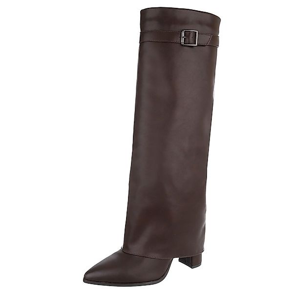 Ital-Design Modische Stiefel mit Blockabsatz und günstig online kaufen