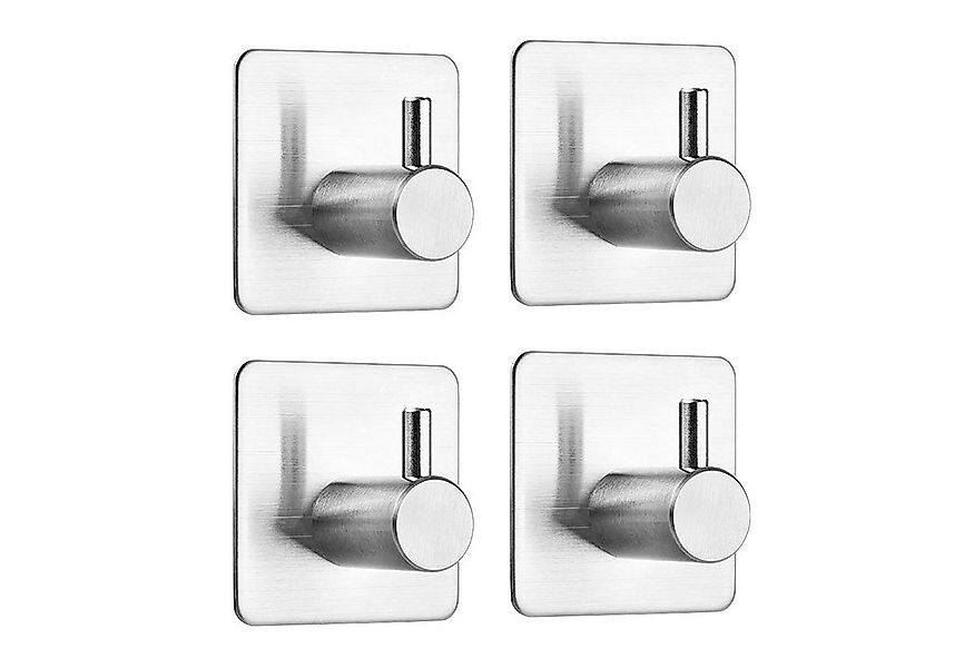 zggzerg Handtuchhaken 4 Stück Handtuchhalter Wandhaken Selbstklebend aus Ed günstig online kaufen