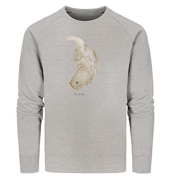 Mr. & Mrs. Panda Longpullover Otter Kopfüber Größe XL - Heather Grey - Gesc günstig online kaufen