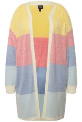 Ulla Popken Strickjacke Long-Strickjacke Oversized Eggshape günstig online kaufen