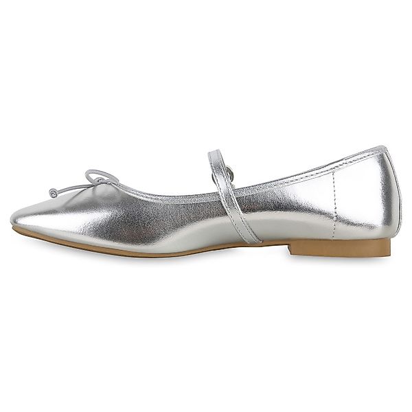 VAN HILL 841721 Ballerina Damen Riemchenballerinas günstig online kaufen