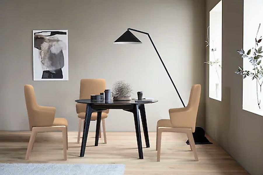 Stressless® Polsterstuhl »Laurel« () High Back mit Armlehne, Größe L, mit a günstig online kaufen