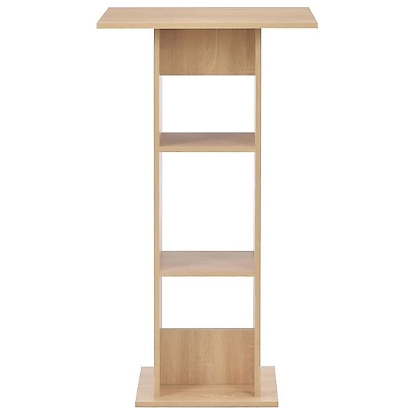 vidaXL Esstisch Bartisch Eichenbraun 60x60x110 cm günstig online kaufen