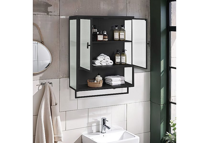 Celya Hängeschrank 60 cm Badezimmerschrank Wandschrank mit drei Ebenen Stau günstig online kaufen