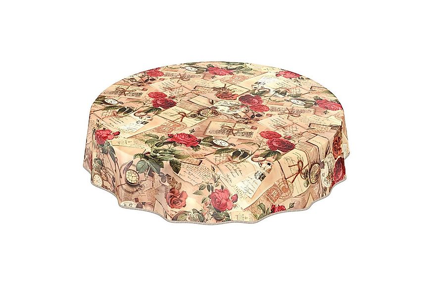 ANRO Tischdecke Wachstuchtischdecke Gartentischdecke Wachstischdecke (Einze günstig online kaufen